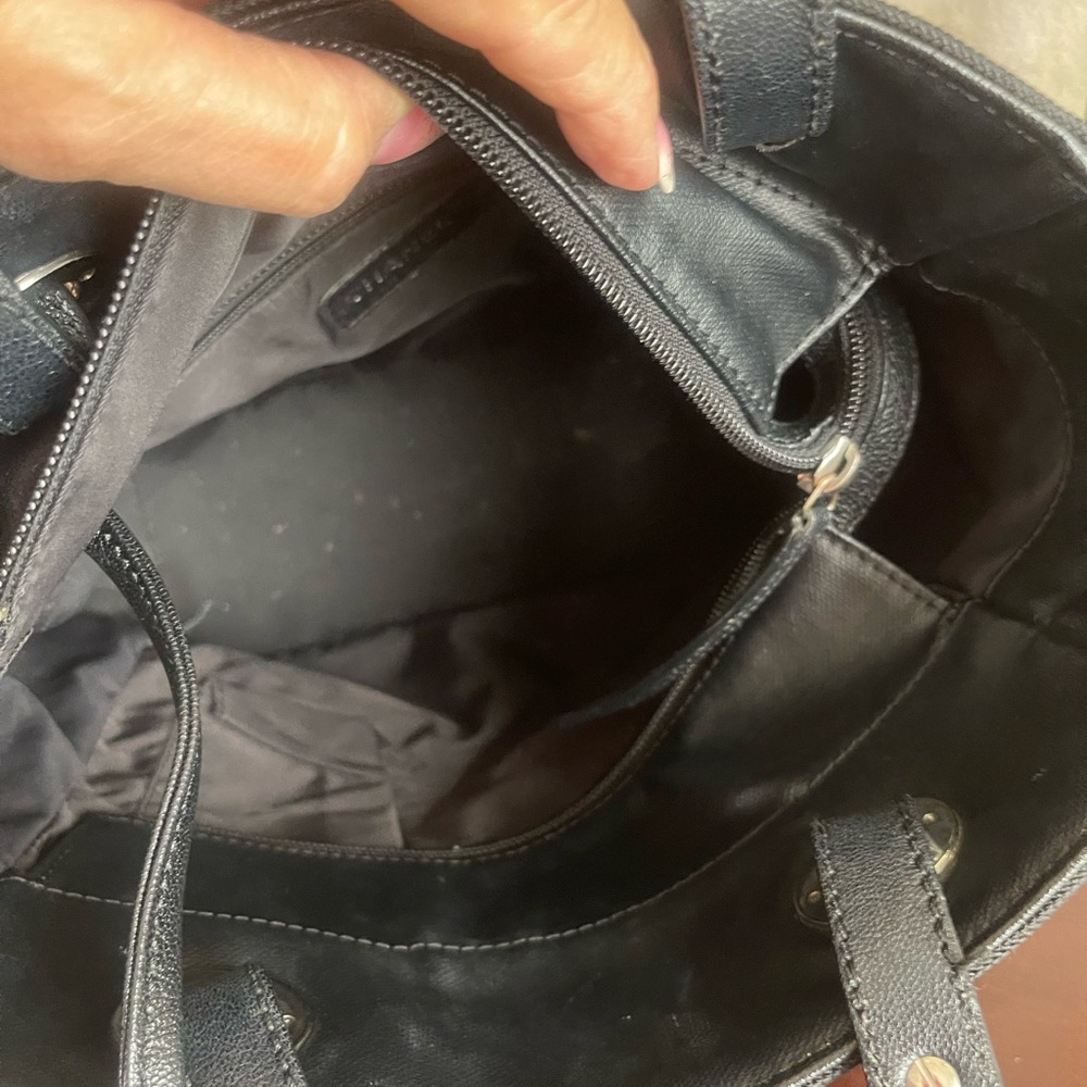 CHANEL PARIS BARRITZ MEDIUM BLACK TOTE - Picture 10 of 14